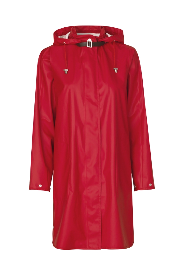 ILSE Jacobsen Womens RAIN71 Parka Long Sleeve Rain Jacket