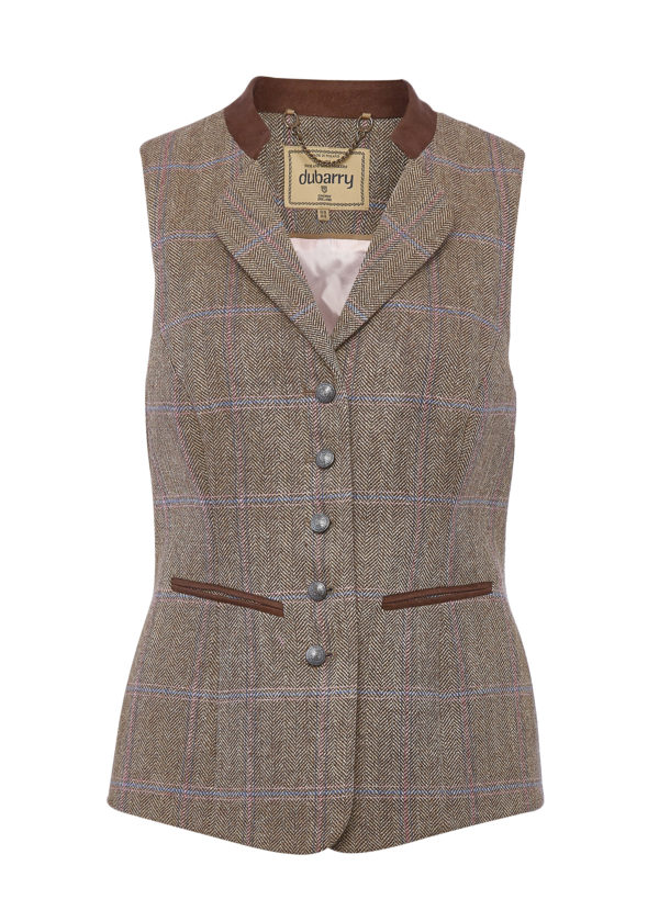 Dubarry Spindle Women's Tweed Waistcoat