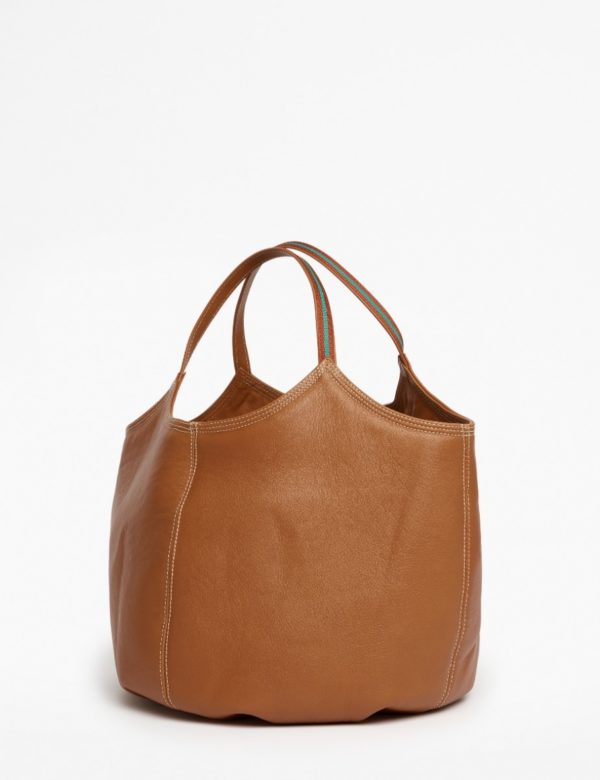 Penelope Chilvers Pillow Leather Bag, Tan