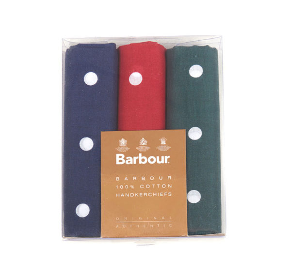 Barbour Spotted Hankies - Boxed Set